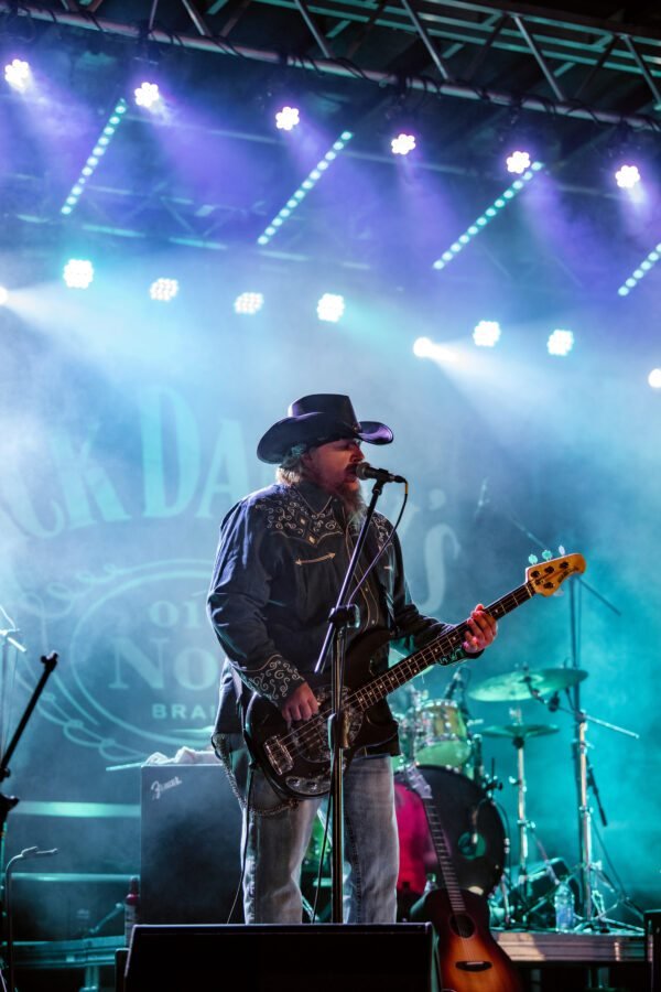 The Rick Lewis Band bassist